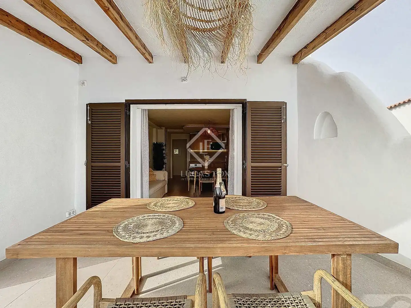 Außenansicht von Haus oder Chalet zur Miete in Ciutadella de Menorca mit Klimaanlage, Privatgarten und Terrasse