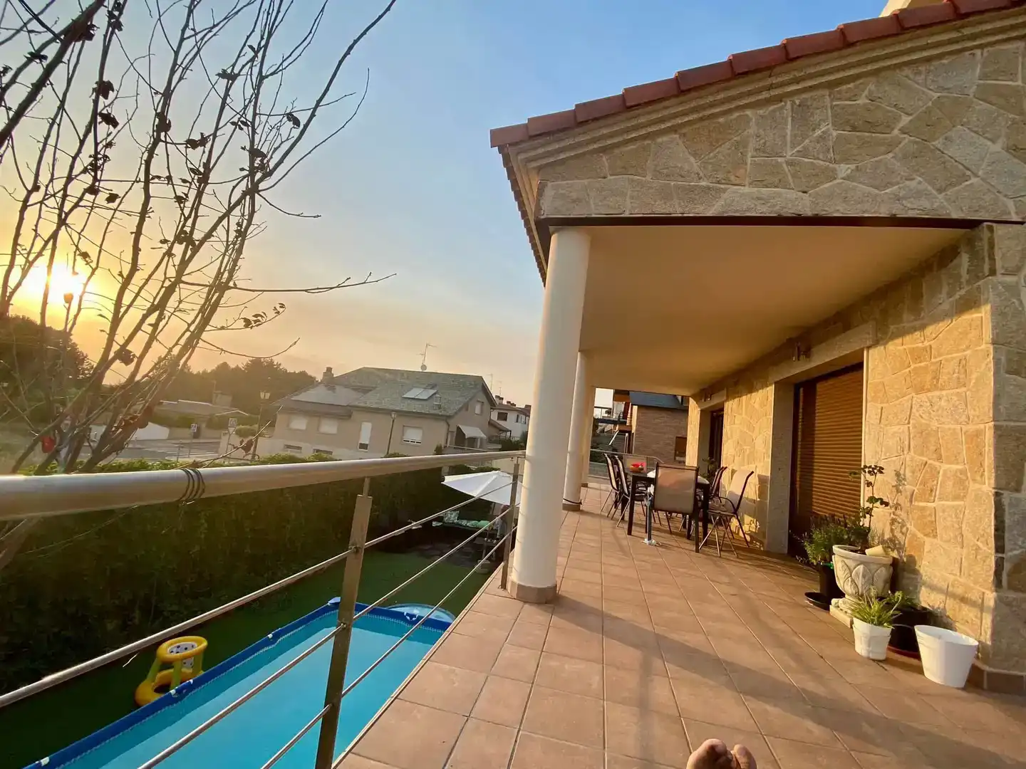 Terrassa de Casa o xalet en venda en Ávila Capital amb Balcó