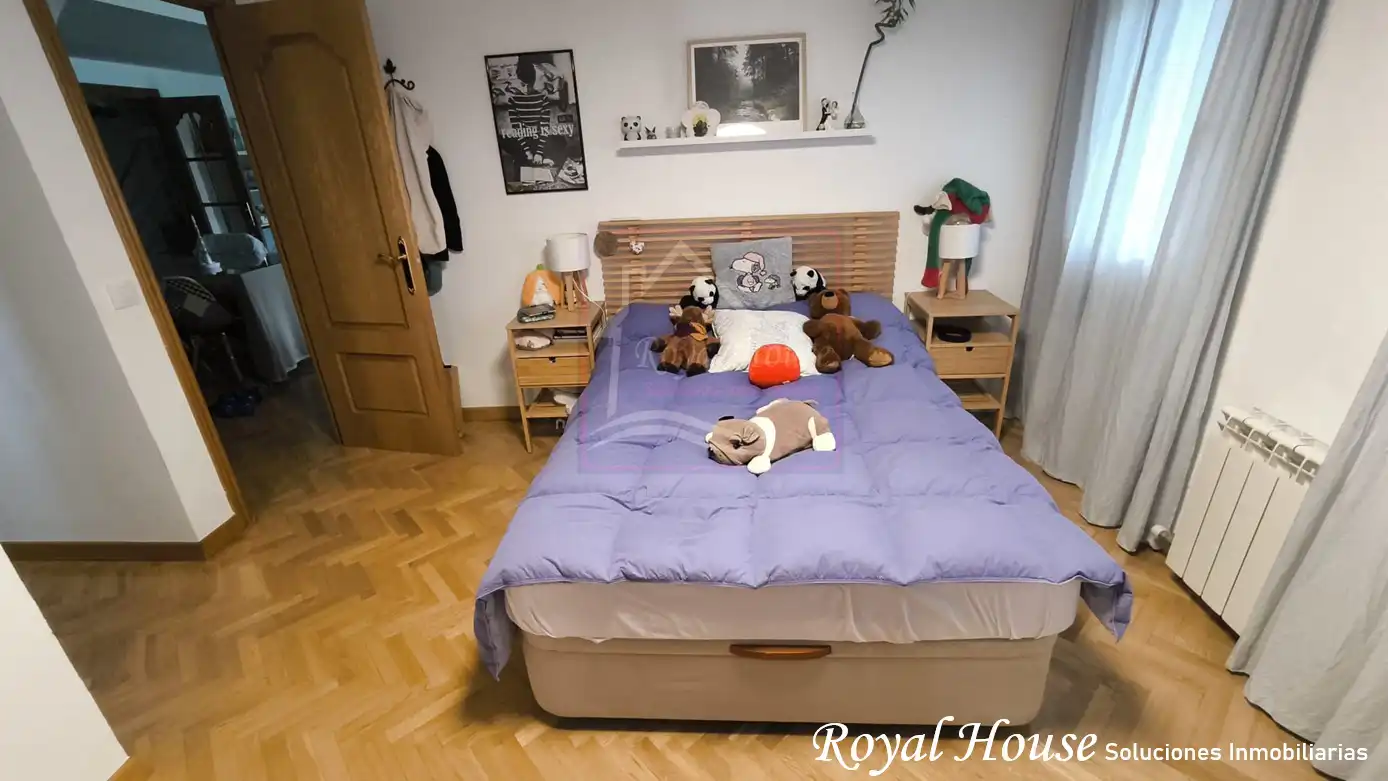 Schlafzimmer von Maisonette zum Verkauf in Collado Villalba mit Klimaanlage, Heizung und Terrasse