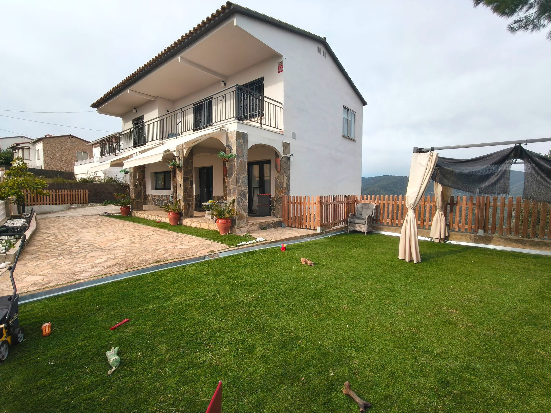 Garden of House or chalet for sale in Pineda de Mar  with Heating, Private garden and Parquet flooring