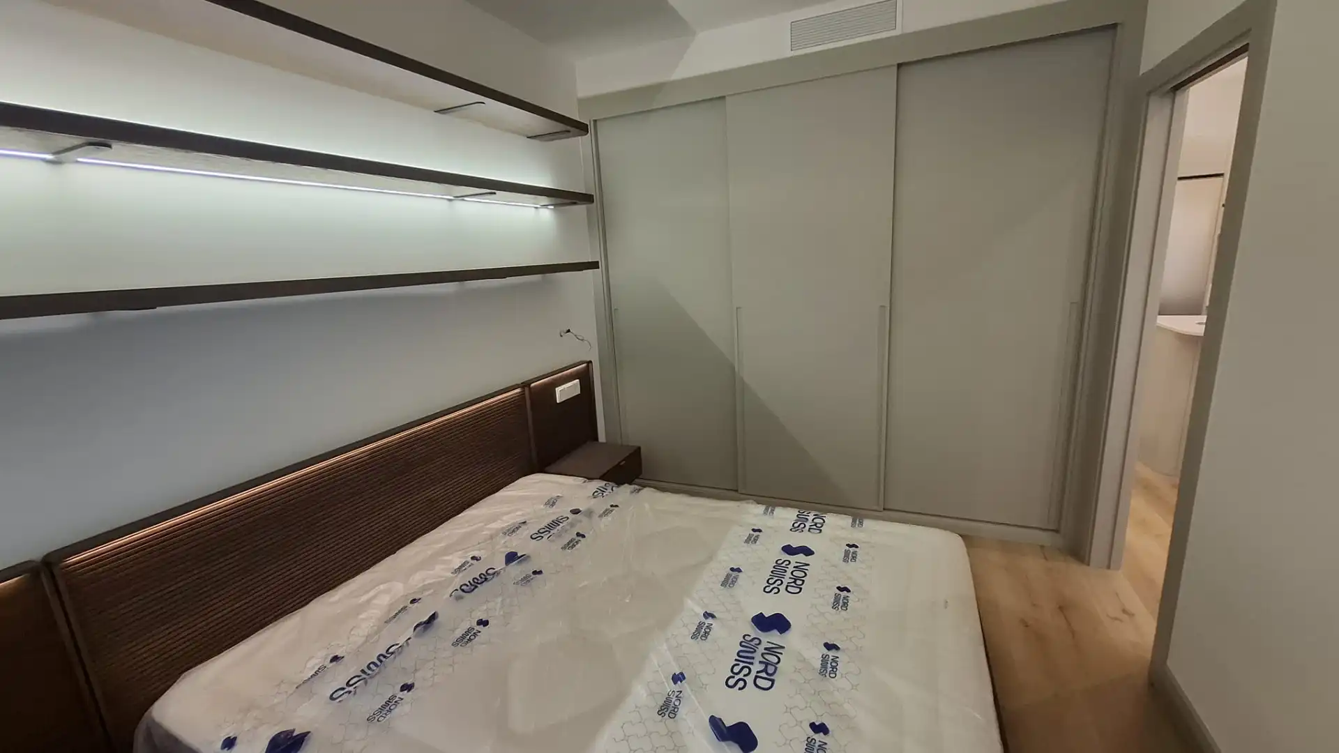 Schlafzimmer von Wohnungen zur Miete in Málaga mit Klimaanlage, Möbliert und Ofen