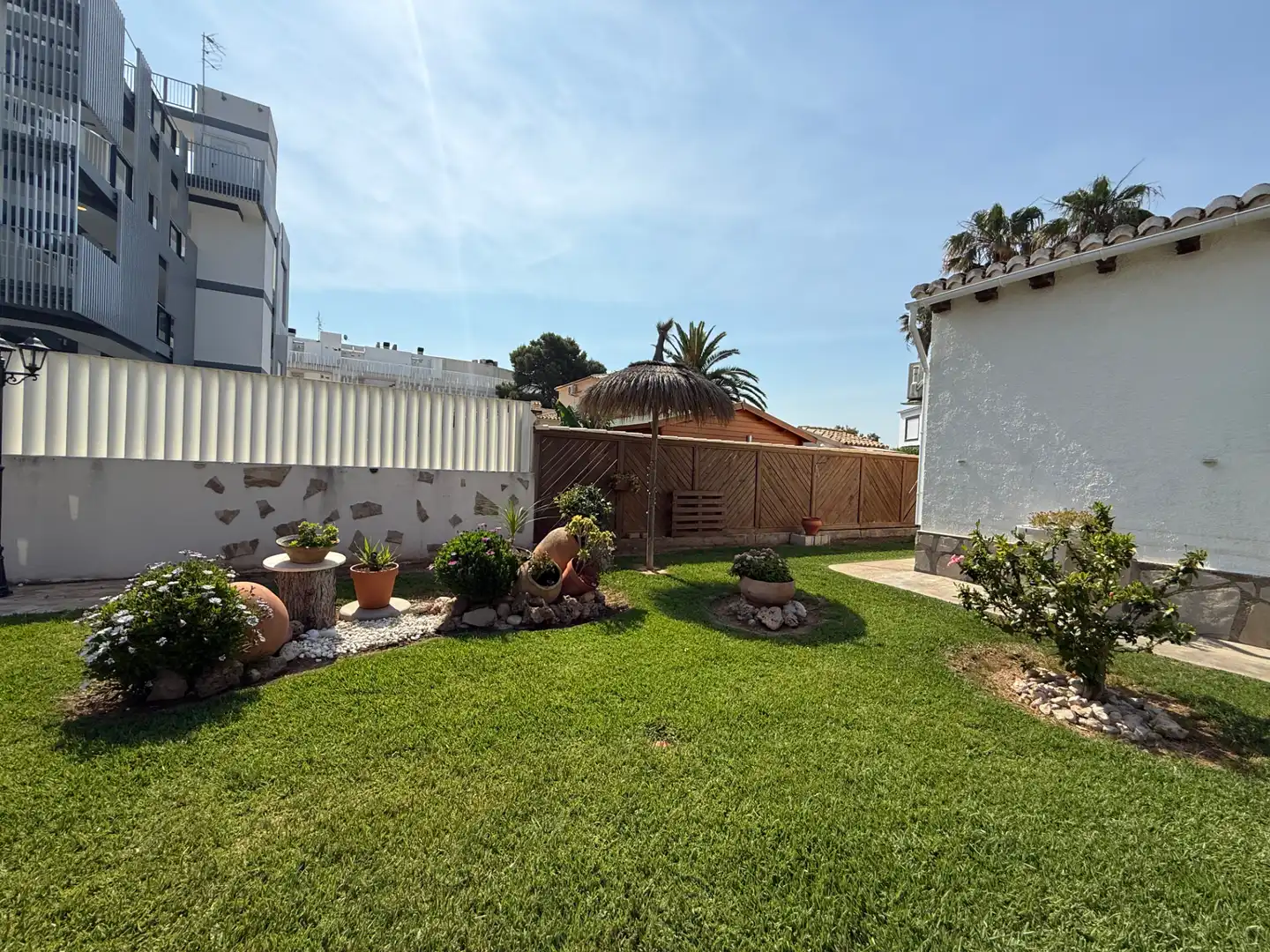 Garden of Houses for rent in Dénia  with Air Conditioner, Heating and Private garden