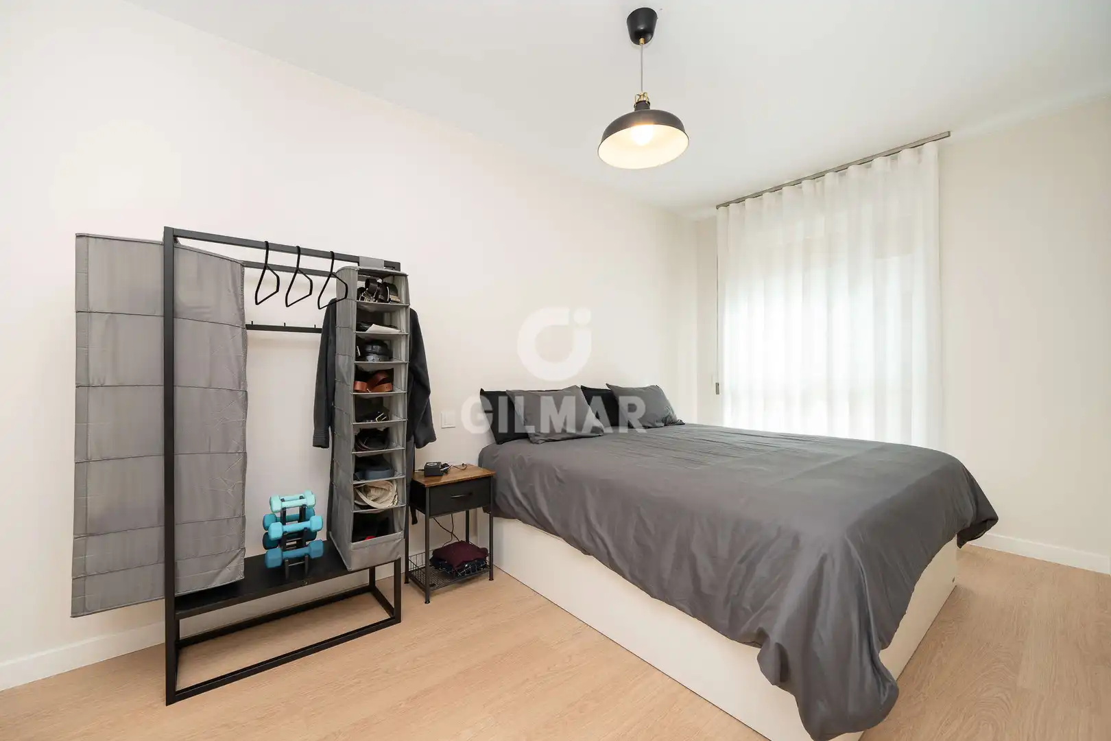 Bedroom of Flat for sale in Madrid  with Heating, Private garden and Storage room