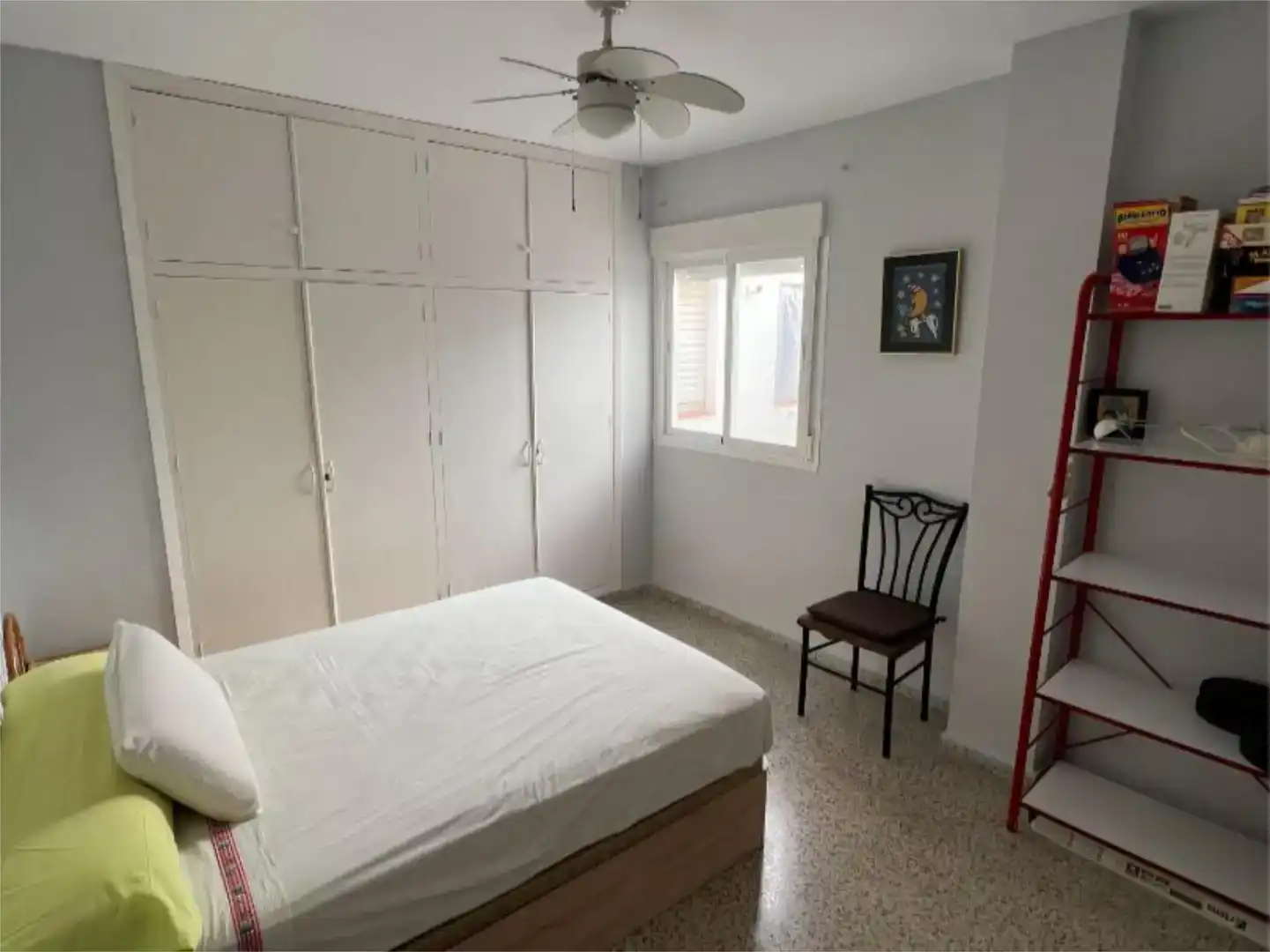 Schlafzimmer von Wohnung zur Miete in Motril mit Klimaanlage, Parkett und Möbliert