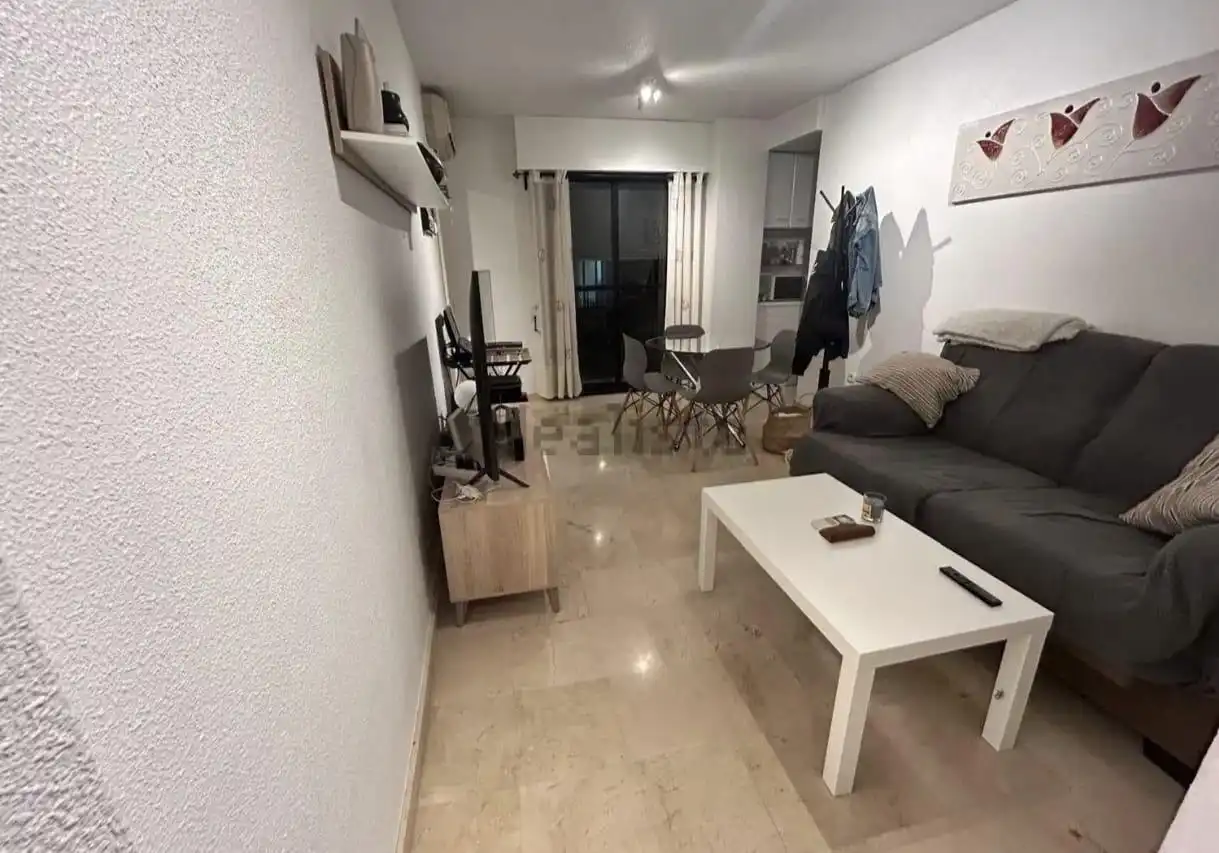 Sala de estar de Apartamento en venta en Murcia con Aire acondicionado y Balcón