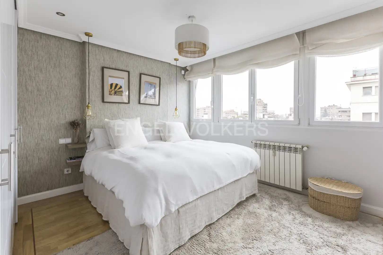 Habitación de Piso de alquiler en Madrid con Aire acondicionado, Calefacción y Parquet