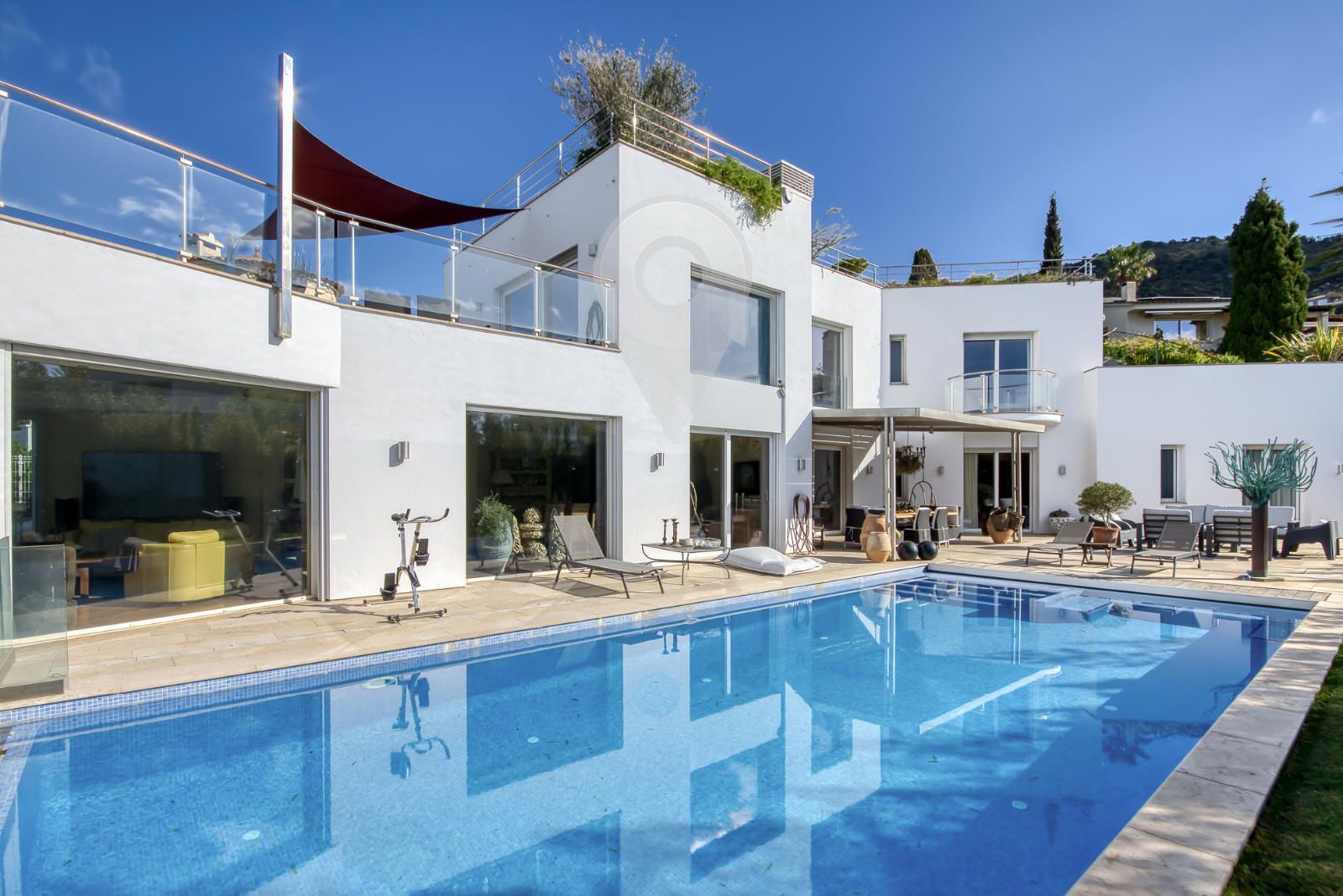 Vista exterior de Casa o xalet en venda en Palau-saverdera amb Aire condicionat, Calefacció i Terrassa
