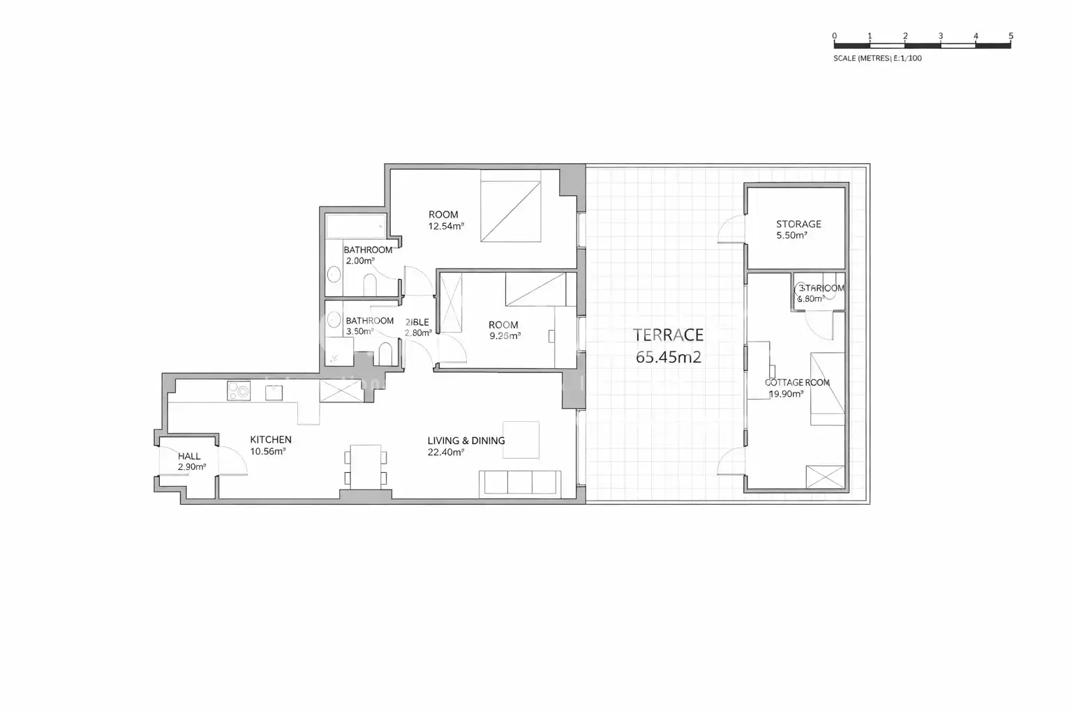 Flat for sale in Barcelona  with Air Conditioner, Heating and Parquet flooring