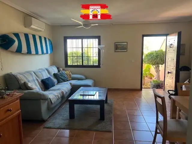Sala de estar de Casa o chalet en venta en San Javier con Aire acondicionado, Jardín privado y Amueblado