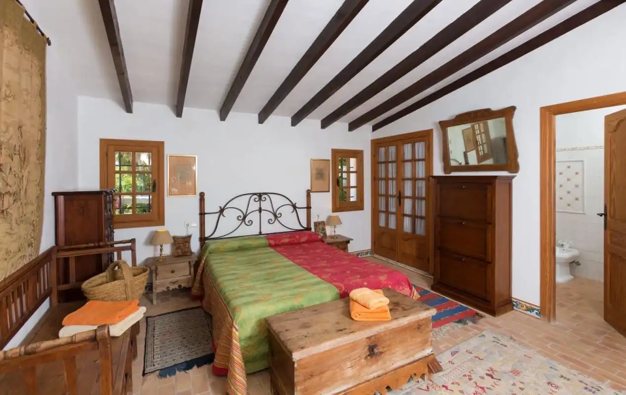 Habitación de Finca rústica en venta en Teulada con Calefacción, Jardín privado y Terraza