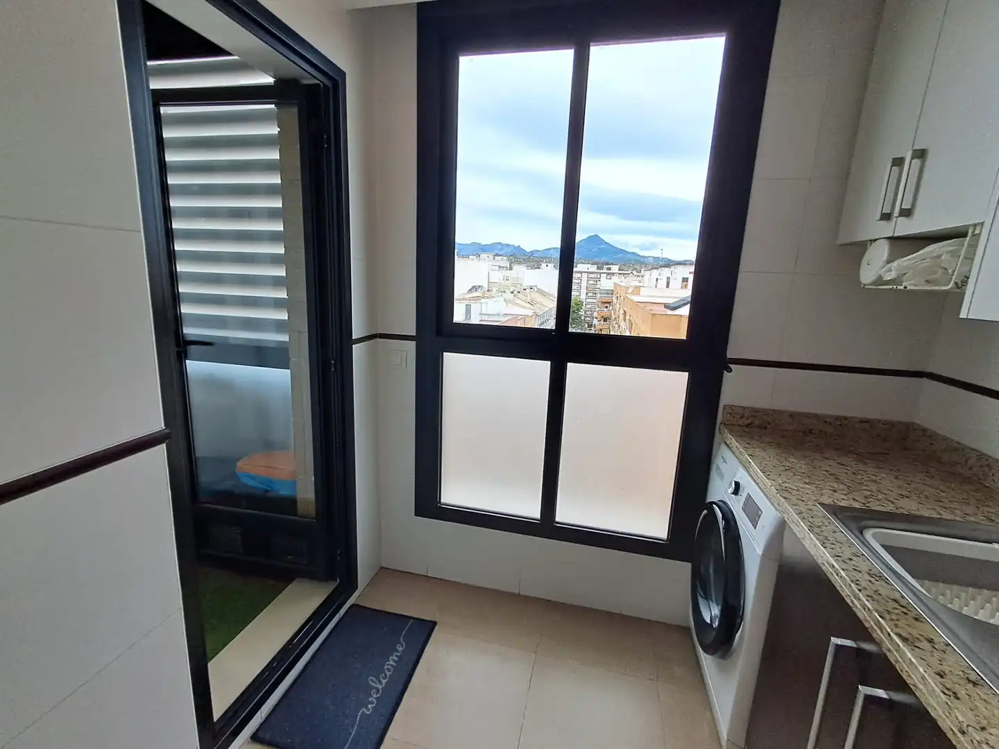 Balcony of Attic for sale in Gandia  with Air Conditioner, Parquet flooring and Terrace