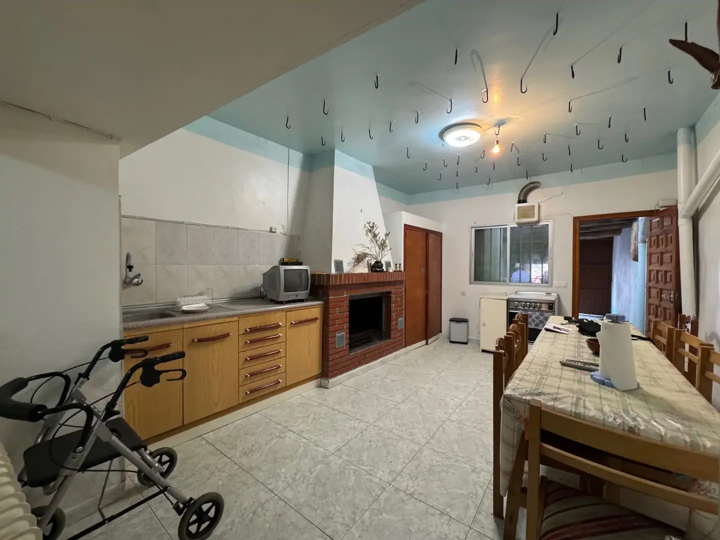 Kitchen of Country homes for sale in Castillejo de Robledo  with Heating, Terrace and Storage room