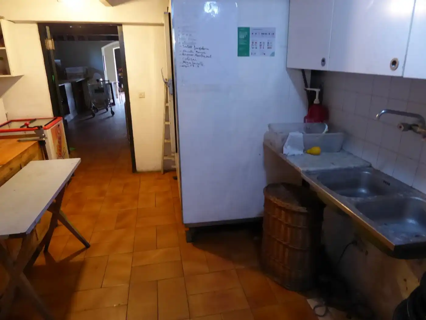 Cocina de Finca rústica en venta en Sant Martí de Tous con Aire acondicionado, Calefacción y Jardín privado