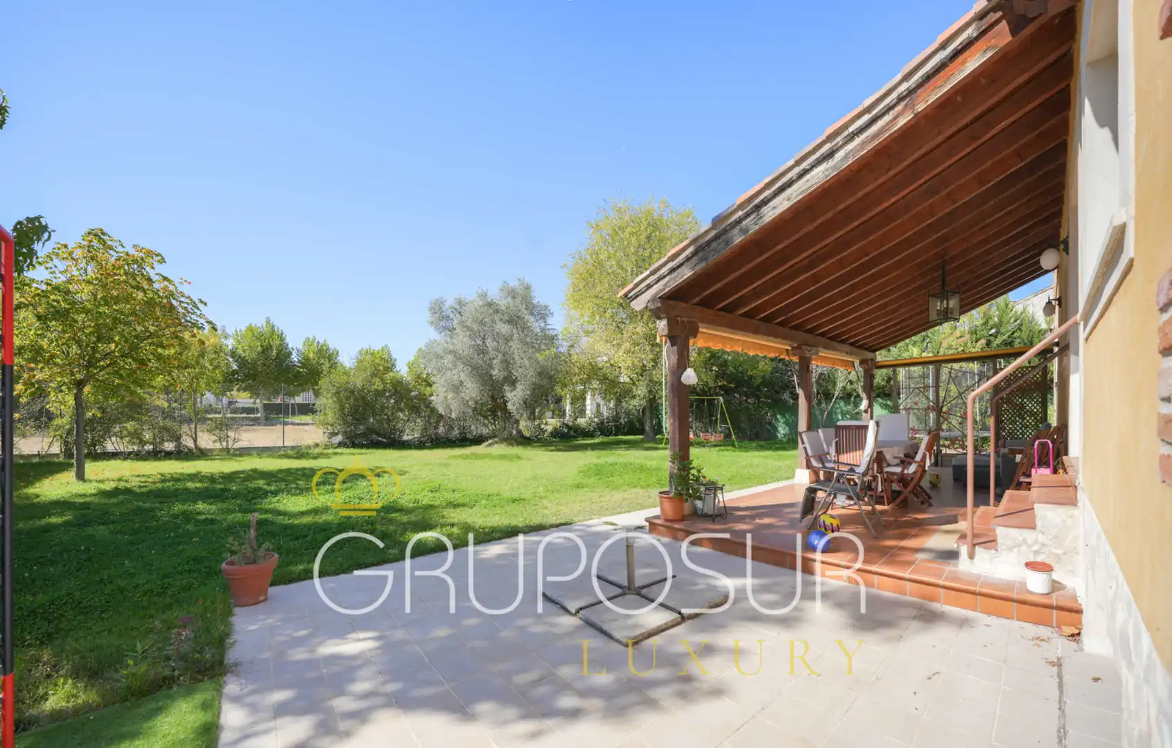 Jardín de Casa o chalet en venta en Boecillo con Calefacción, Jardín privado y Terraza