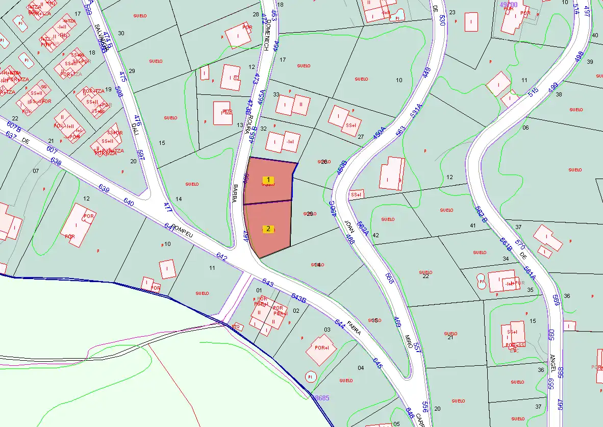 Terreny residencial en venda a Domingo Roura