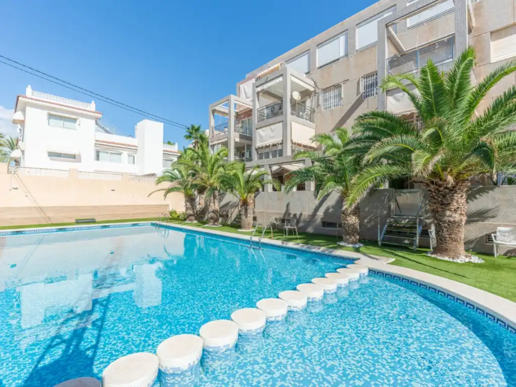 Swimming pool of Apartments for sale in Playa Muchavista