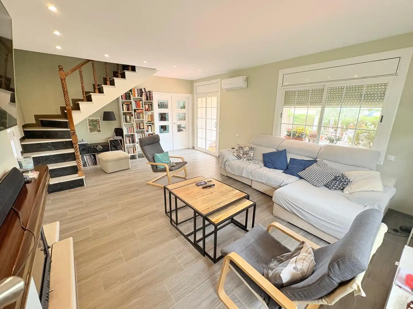 Living room of Houses for sale in Corbera de Llobregat, Barcelona