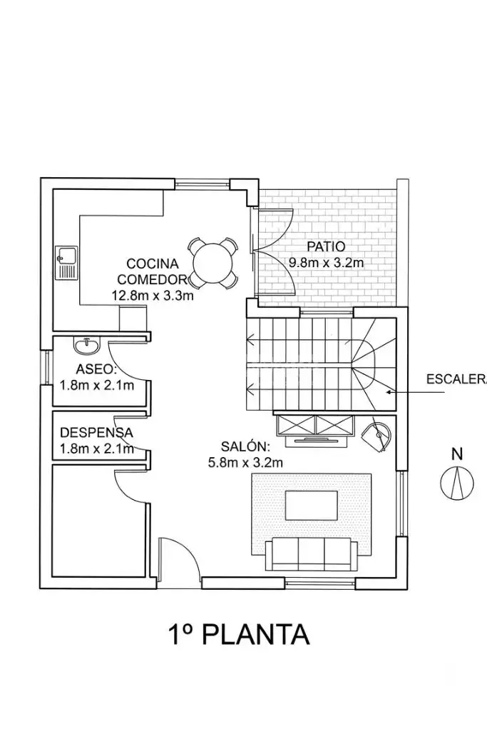 Casa adosada en venta en La Aldea de San Nicolás  con Trastero