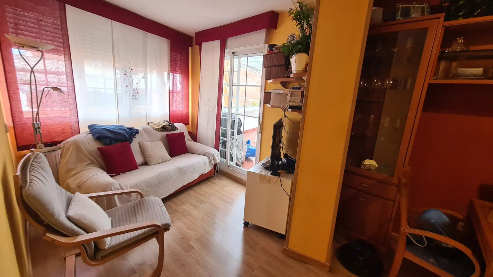 Sala d'estar de Àtic en venda en Madrid amb Aire condicionat, Calefacció i Parquet