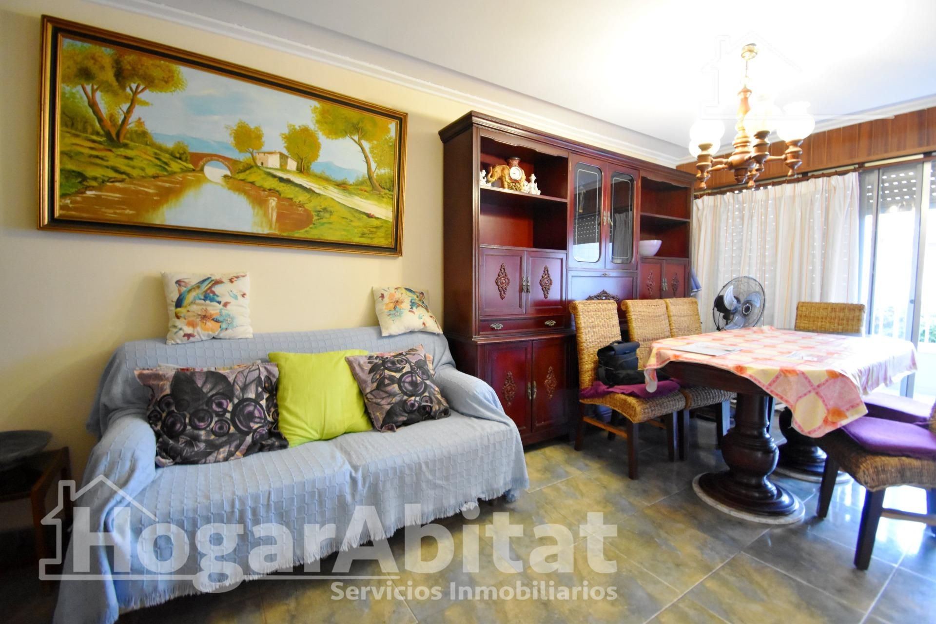 Living room of Flat for sale in Bellreguard  with Private garden and Terrace