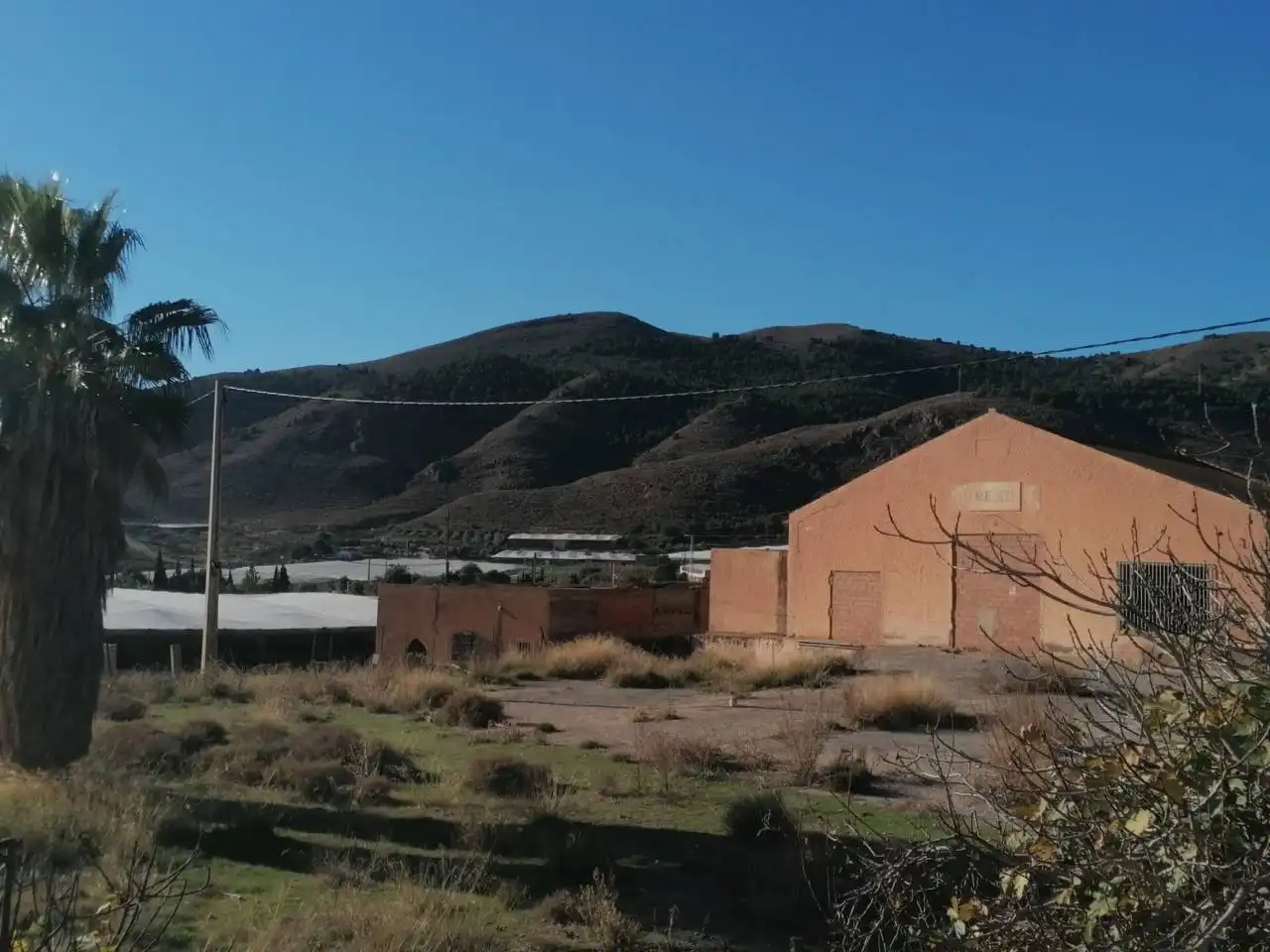 Vista exterior de Terreno industrial en venta en Dalías