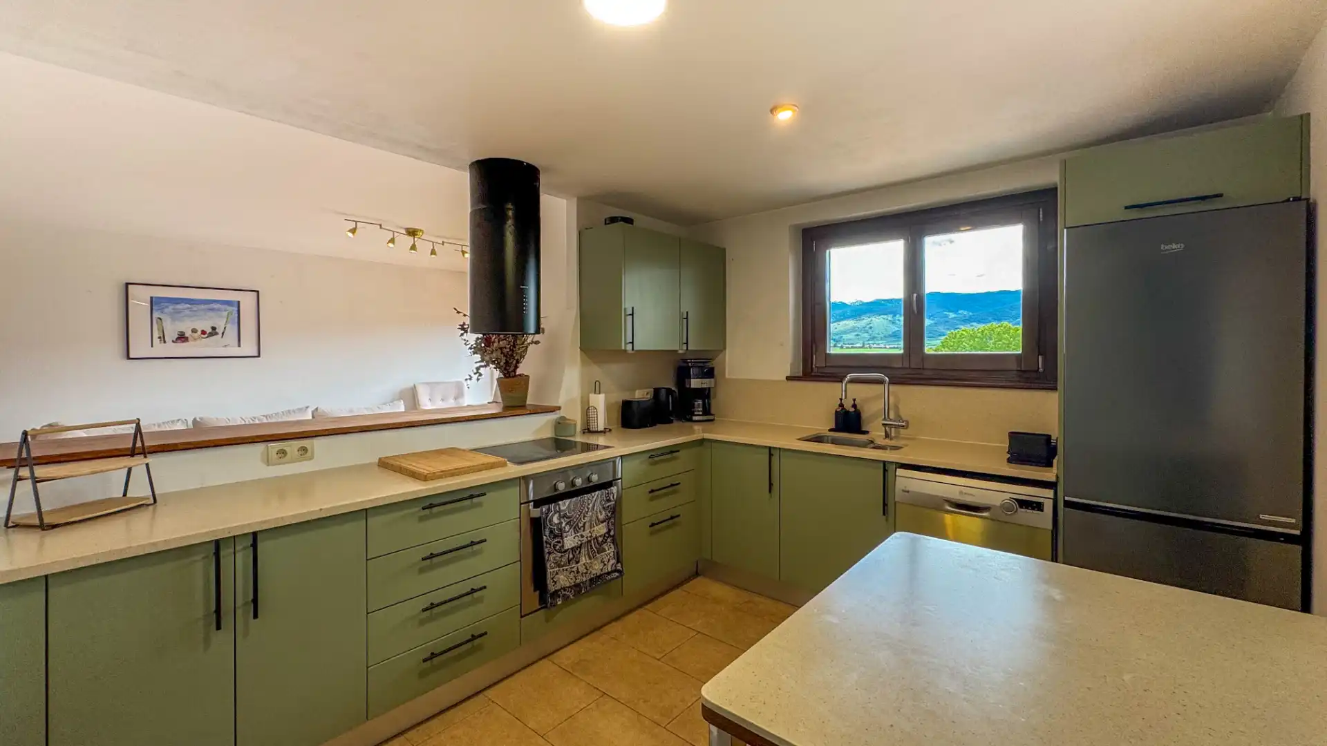 Küche von Wohnung zum Verkauf in Puigcerdà mit Heizung, Parkett und Terrasse
