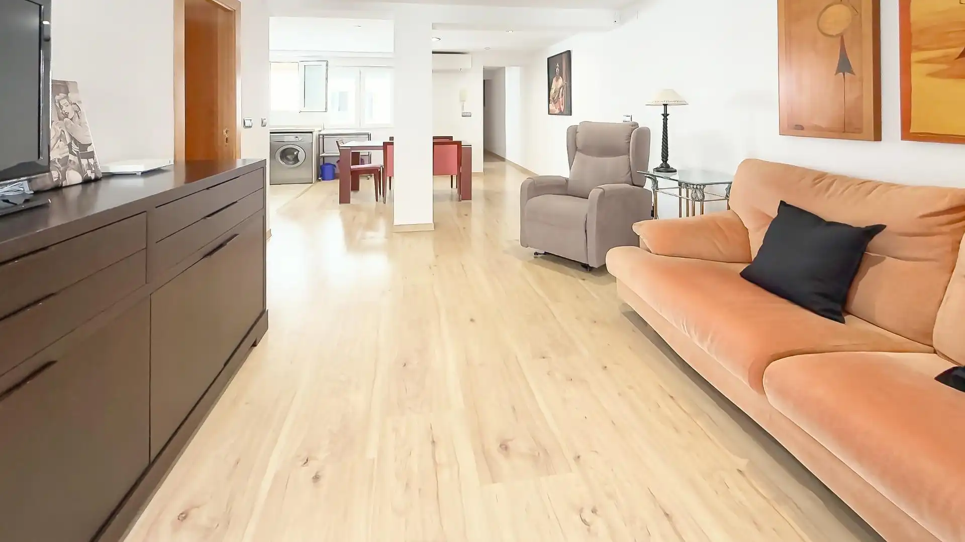 Living room of Attic for sale in Benidorm  with Air Conditioner, Heating and Parquet flooring