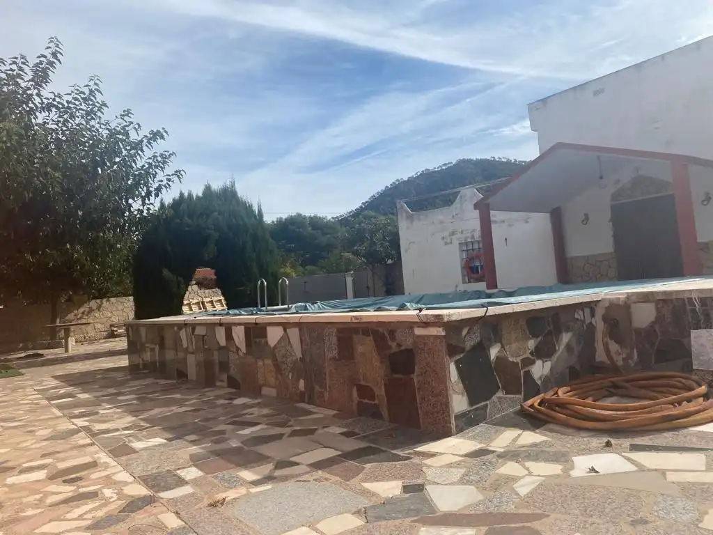 Piscina de Casa o xalet en venda en La Pobla de Tornesa amb Jardí privat, Terrassa i Traster