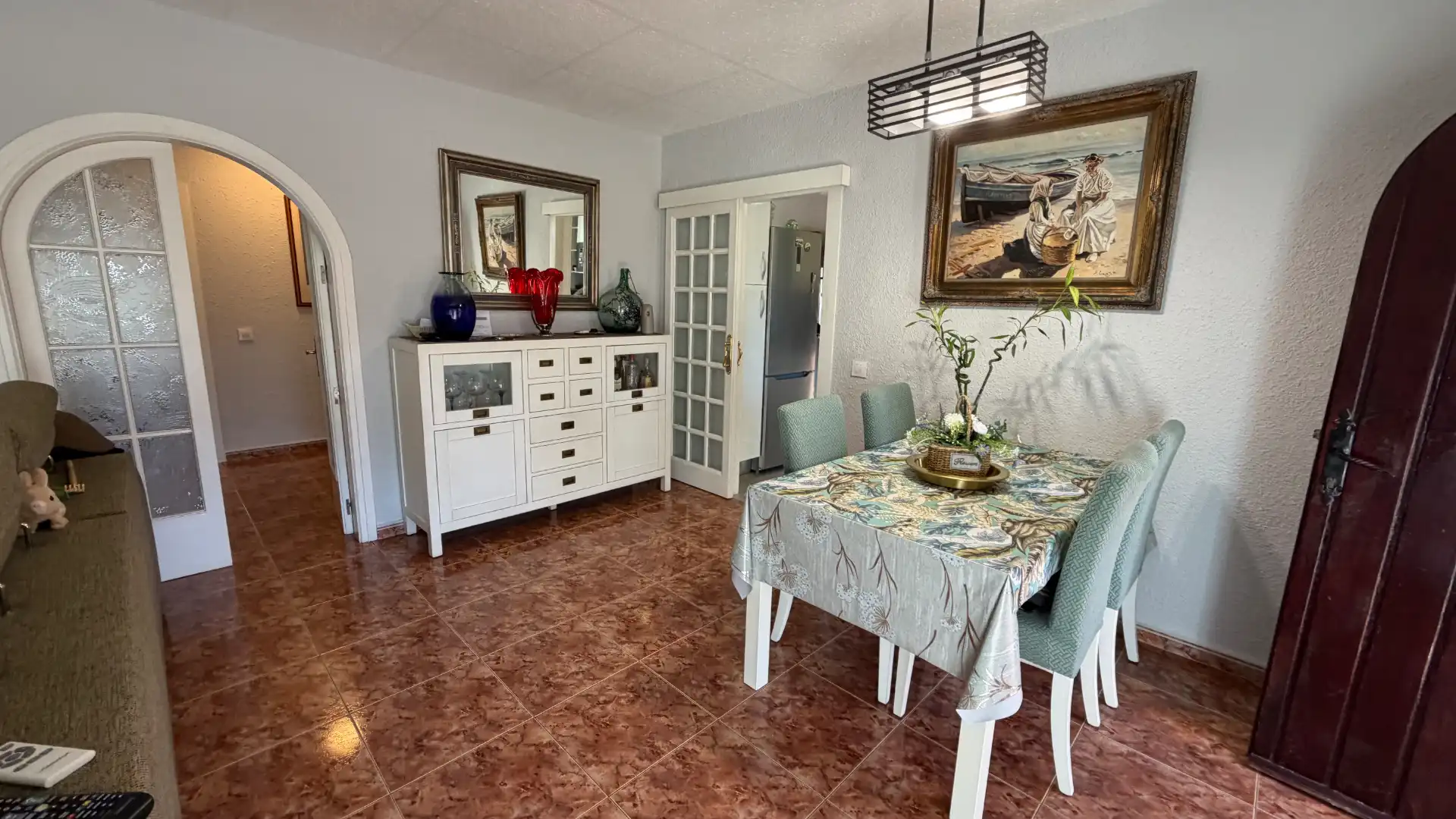 Menjador de Casa o xalet en venda en Creixell amb Aire condicionat, Jardí privat i Terrassa
