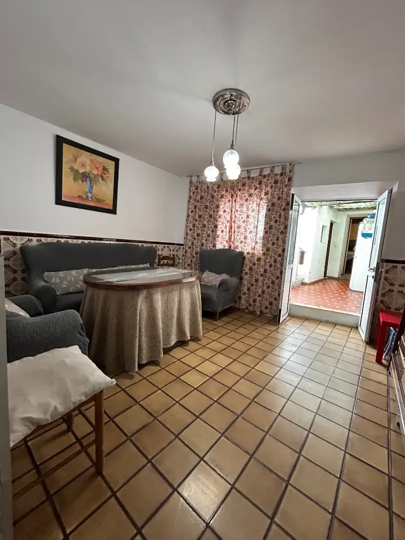 Menjador de Casa o xalet en venda en Bodonal de la Sierra amb Terrassa, Traster i Moblat