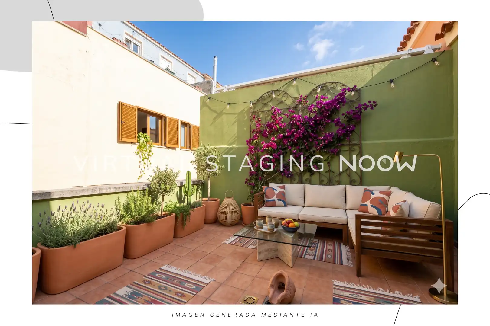 Terraza de Casa adosada en venta en San Juan de la Rambla con Terraza