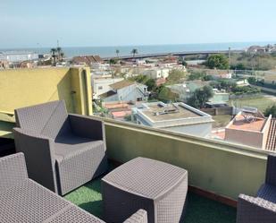 Terrace of Flat to rent in Gandia  with Air Conditioner and Terrace