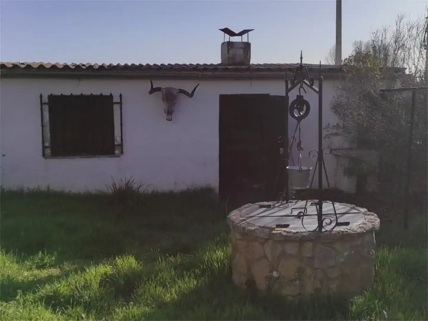 Vista exterior de Casa o chalet en venta en Aldeatejada con Jardín privado, Trastero y Amueblado
