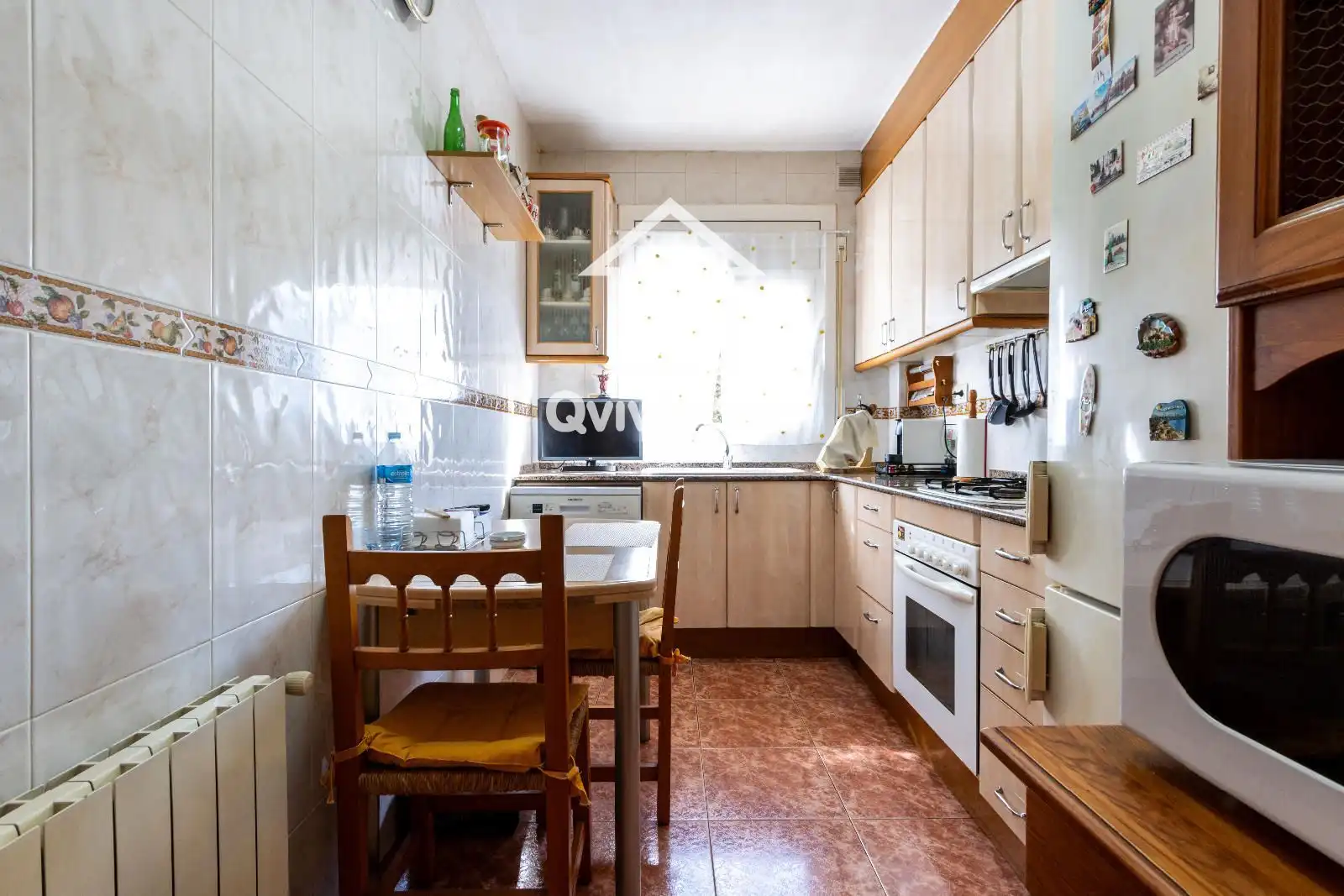 Kitchen of Flat for sale in Sabadell  with Air Conditioner, Heating and Terrace