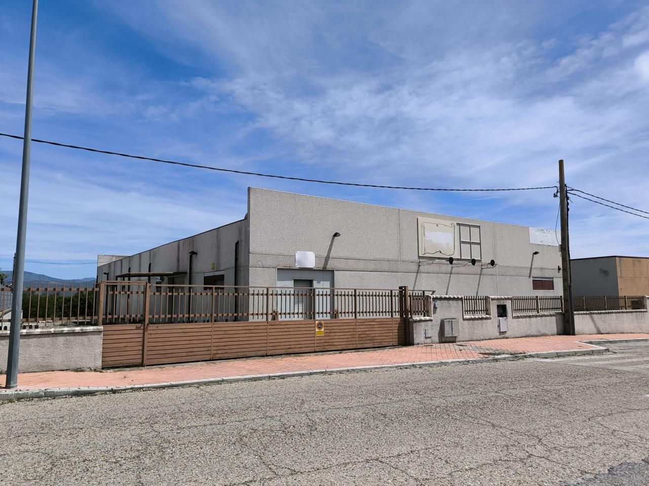 Exterior view of Industrial buildings for sale in Lozoyuela-Navas-Sieteiglesias