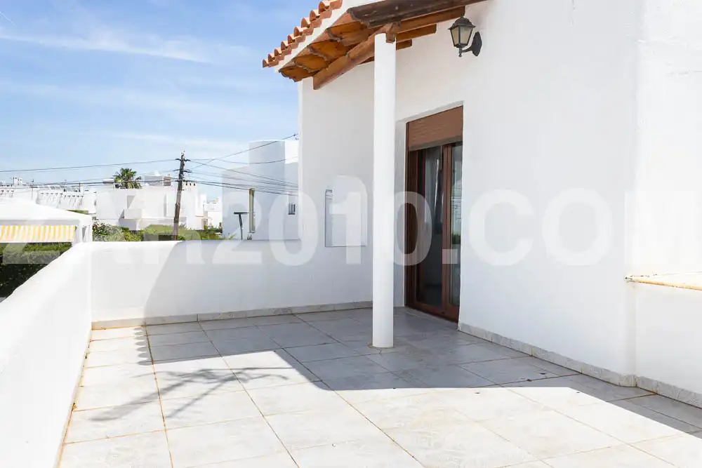 Terraza de Casa o chalet en venta en Mojácar con Aire acondicionado, Jardín privado y Parquet