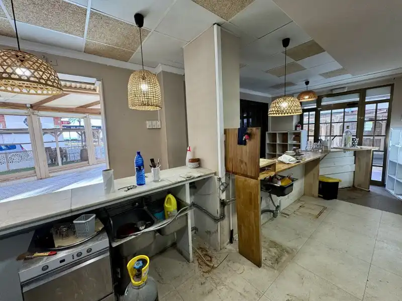 Küche von Geschaftsraum zum Verkauf in Cullera mit Terrasse, Möbliert und Alarm