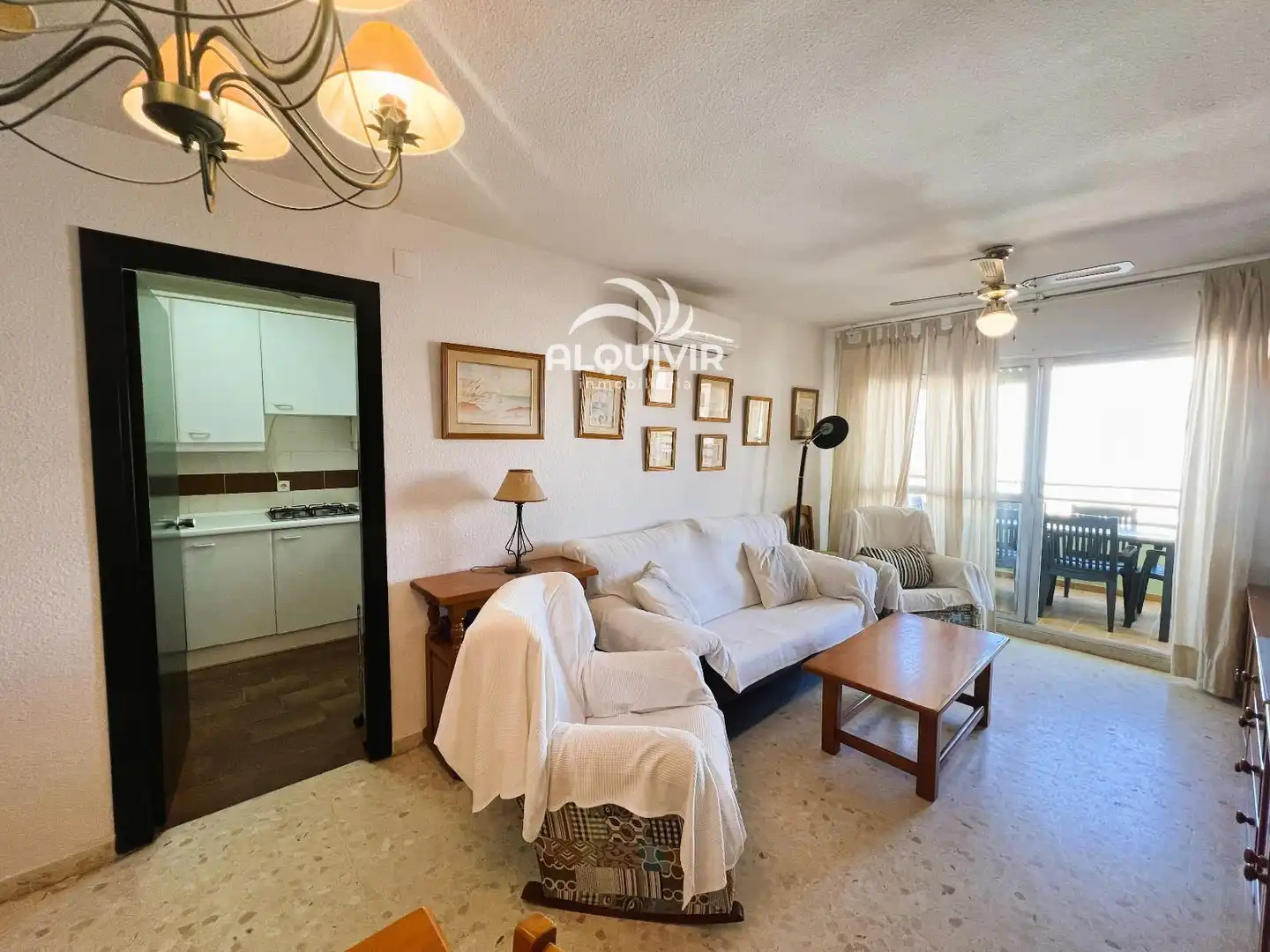 Living room of Flat for sale in Almonte  with Air Conditioner, Terrace and Swimming Pool