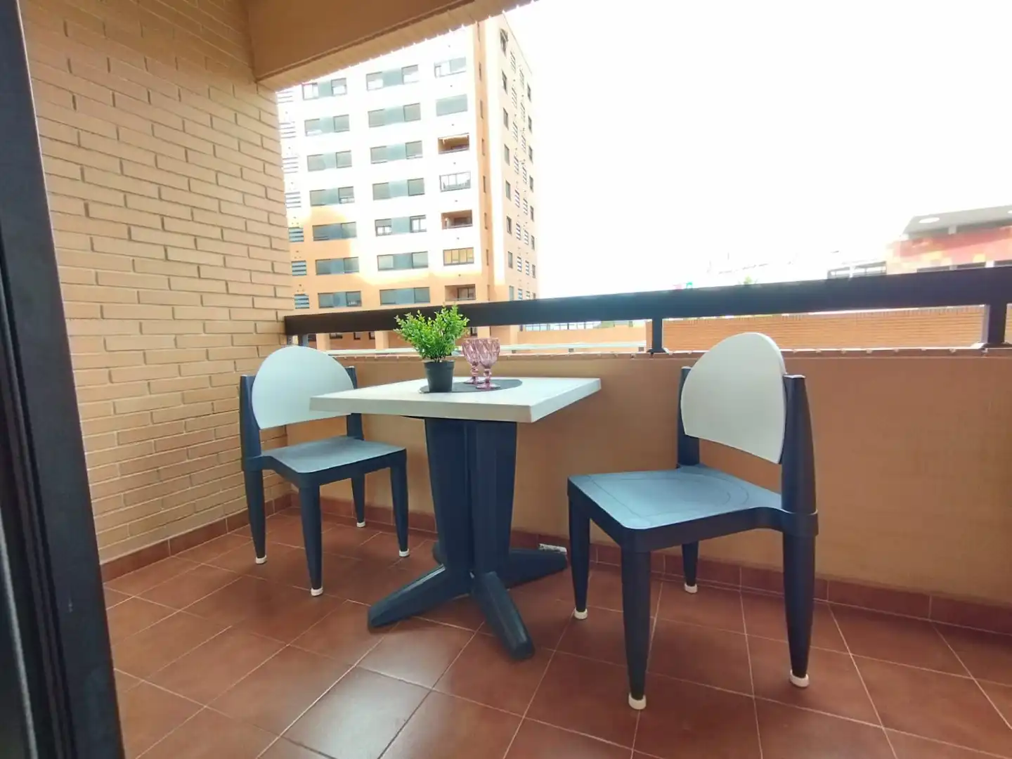 Terrace of Flat for sale in Alicante / Alacant  with Air Conditioner, Heating and Furnished