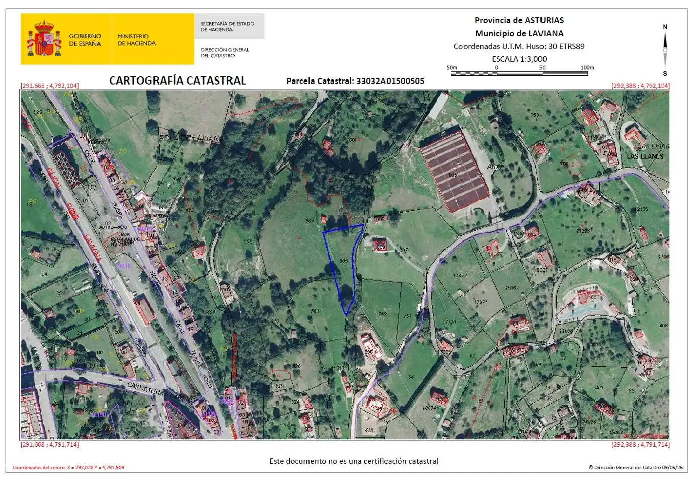 Residencial en venta en Barrio Pindal, 505, Laviana