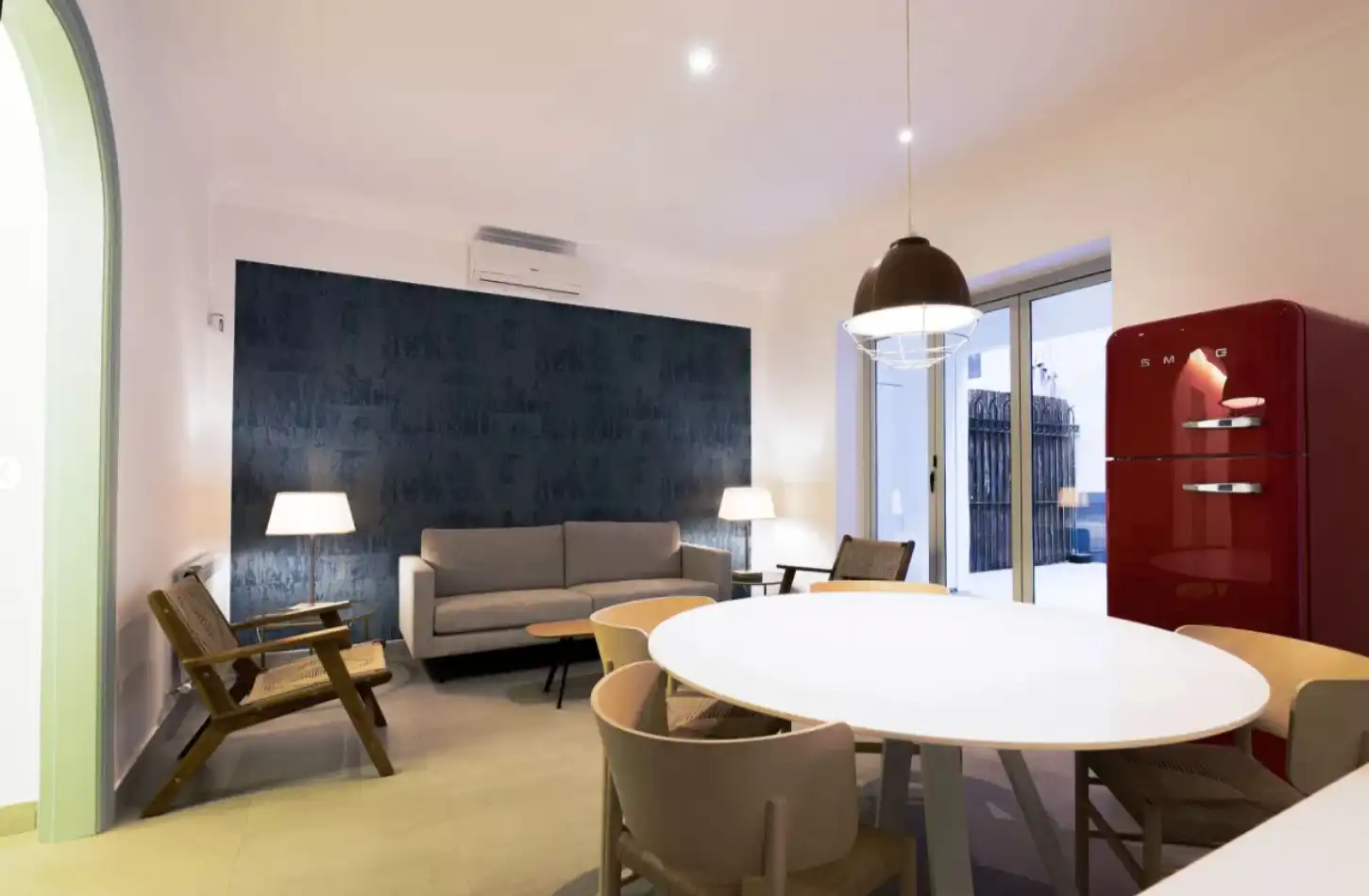 Sala d'estar de Pis en venda en Barcelona amb Aire condicionat, Calefacció i Parquet