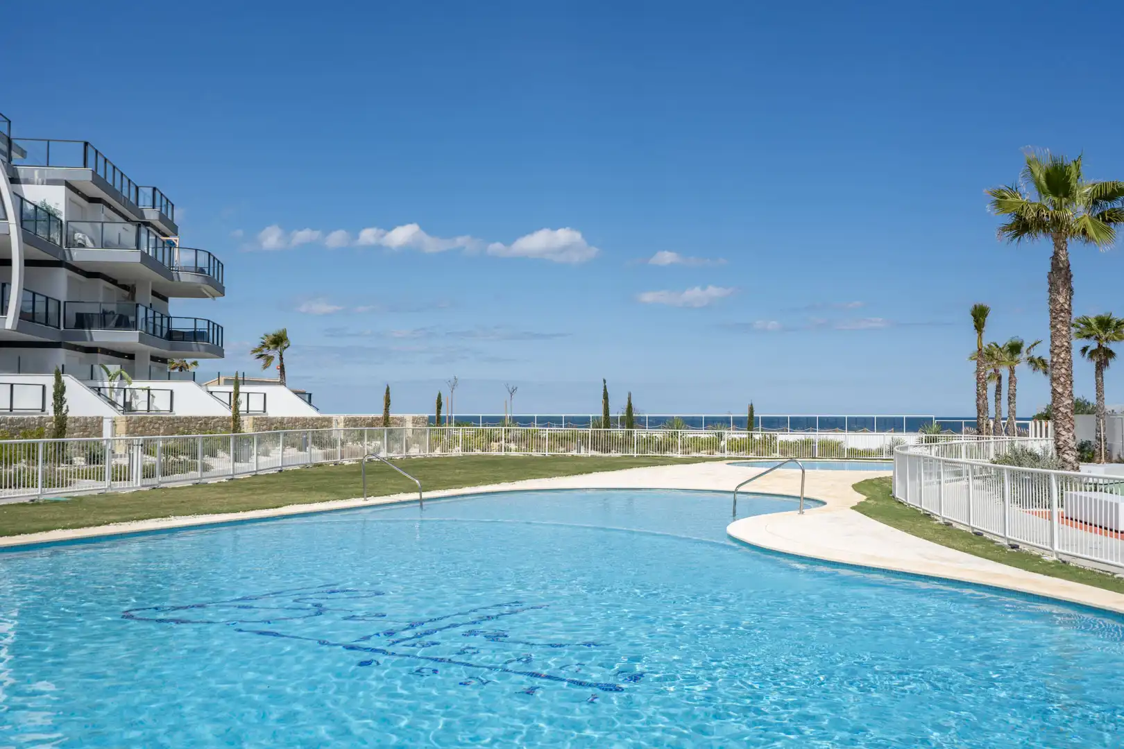 Piscina de Apartamento en venta en Dénia