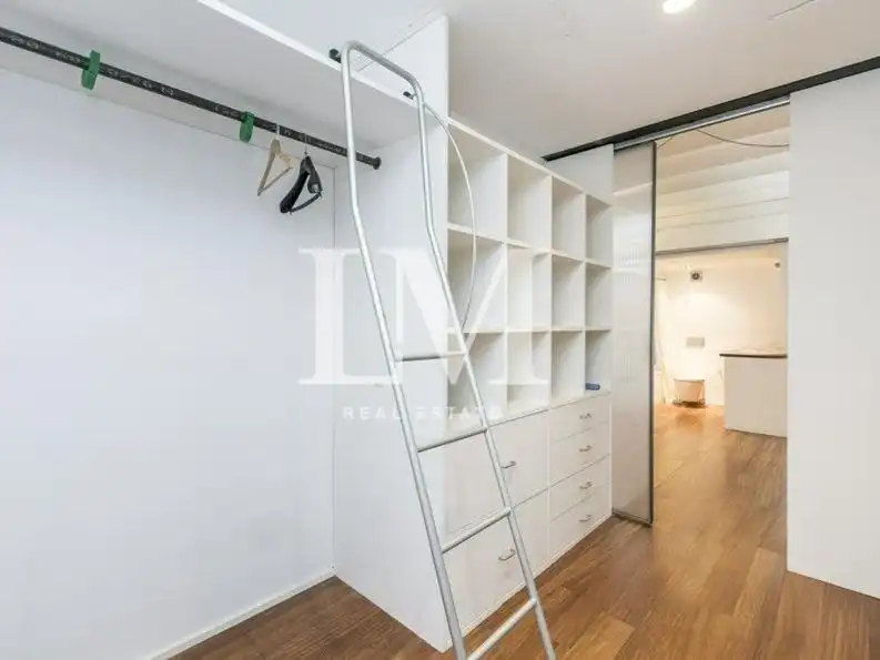 Schlafzimmer von Maisonette zur Miete in Barcelona mit Klimaanlage und Heizung