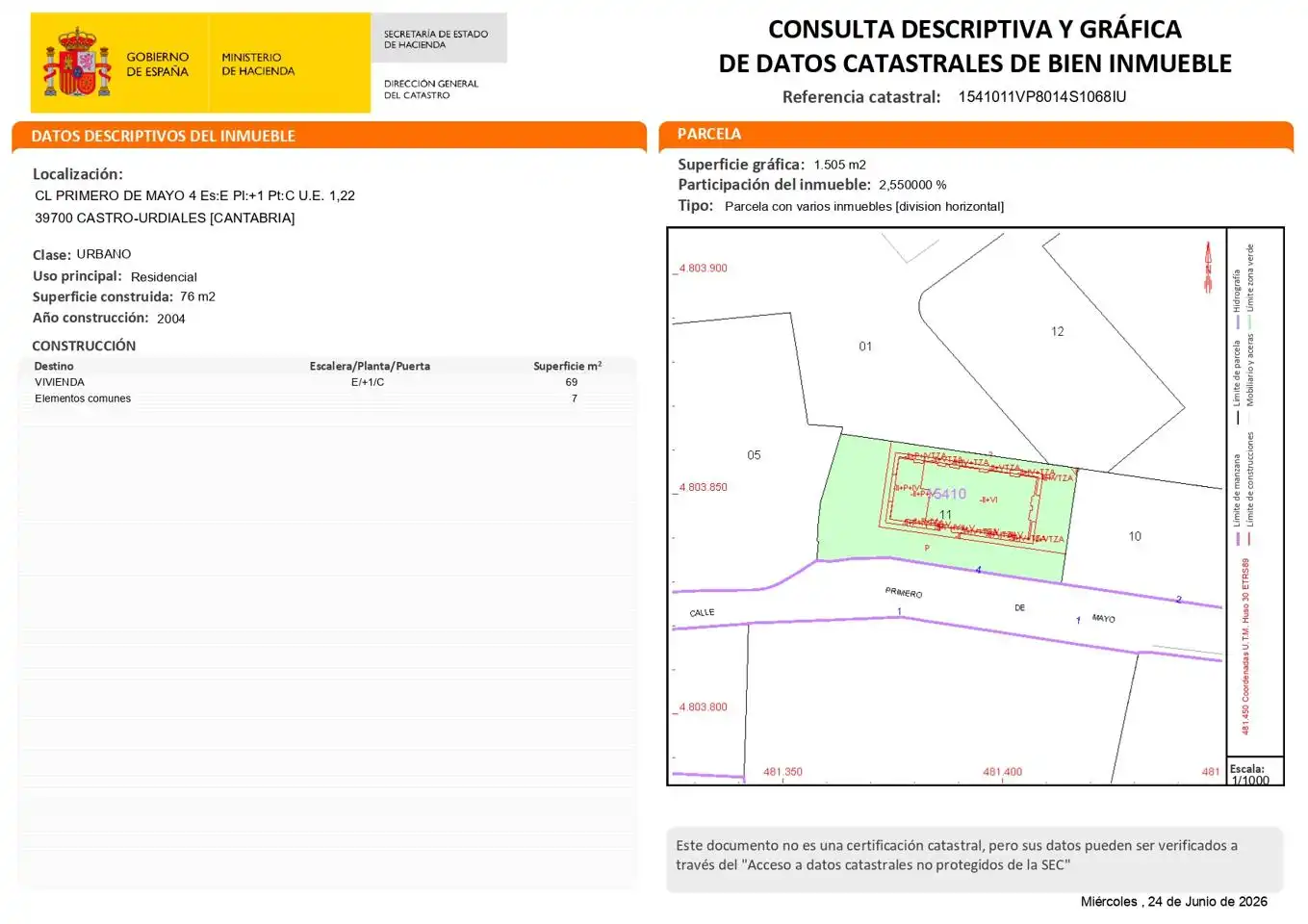 Àtic en venda en Castro-Urdiales amb Calefacció, Terrassa i Traster