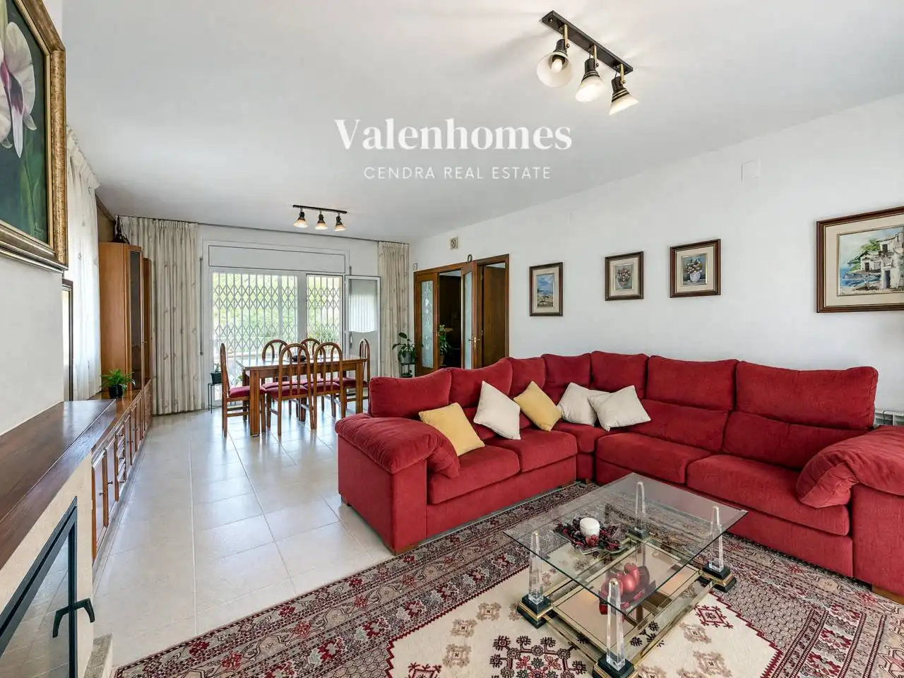 Sala d'estar de Casa o xalet en venda en Can Font - Ca n'Avellaneda