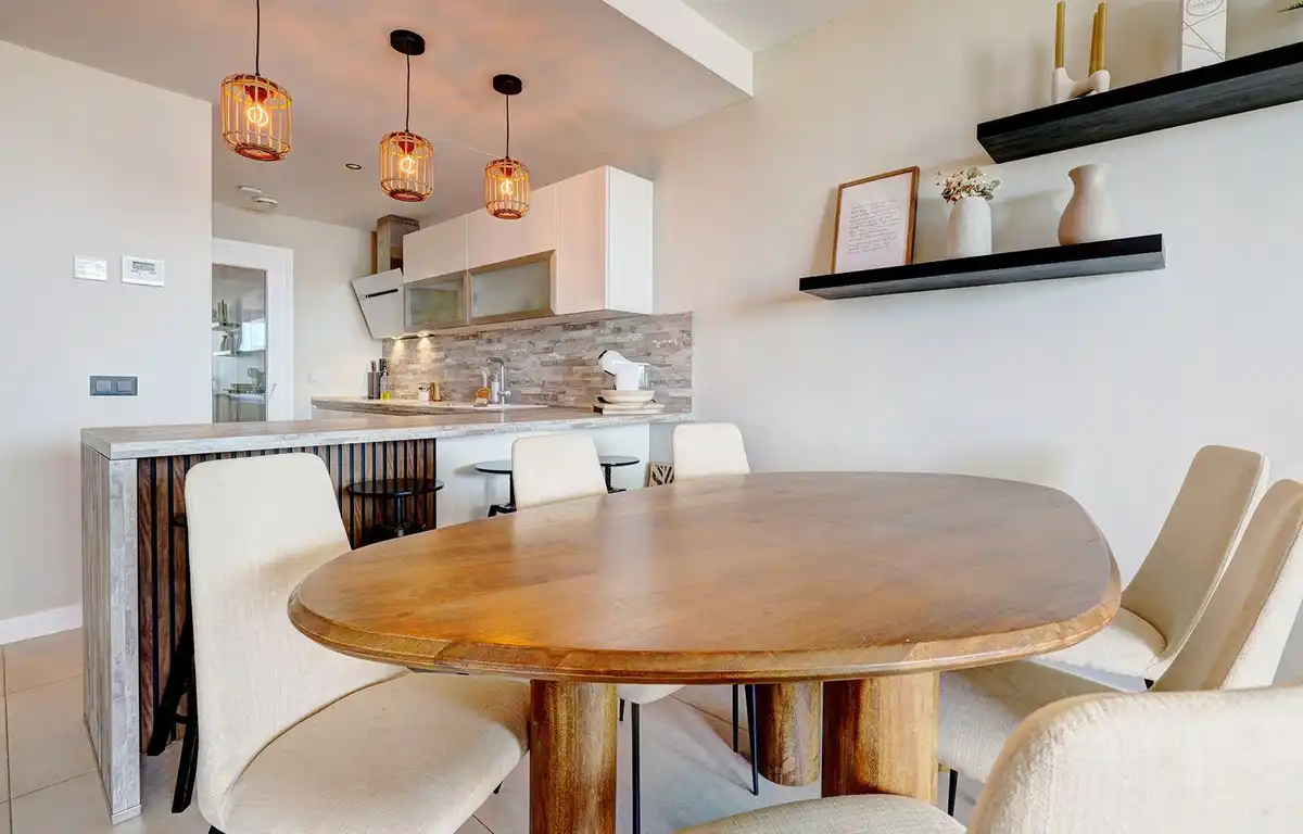 Comedor de Planta baja en venta en Benalmádena con Aire acondicionado, Calefacción y Jardín privado