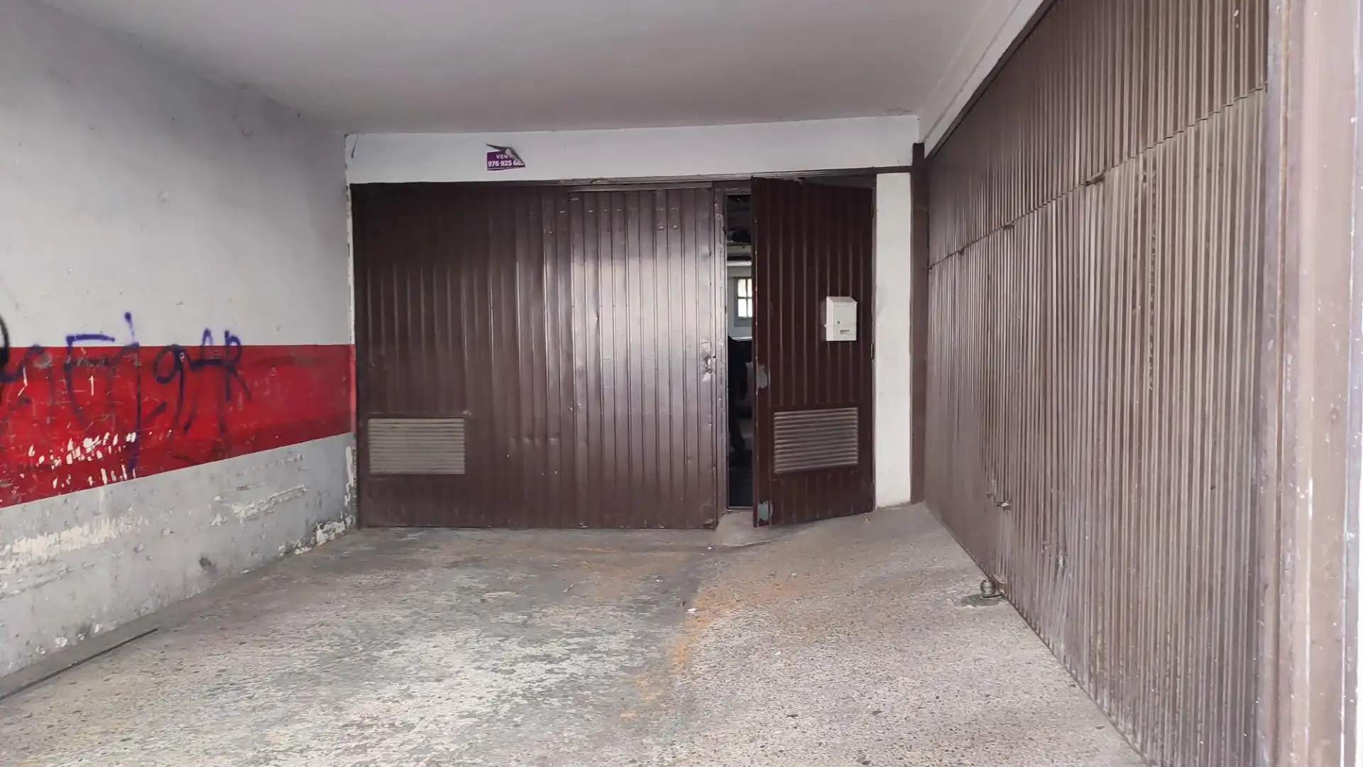 Parking of Flat for sale in Zaragoza  with Air Conditioner, Heating and Terrace
