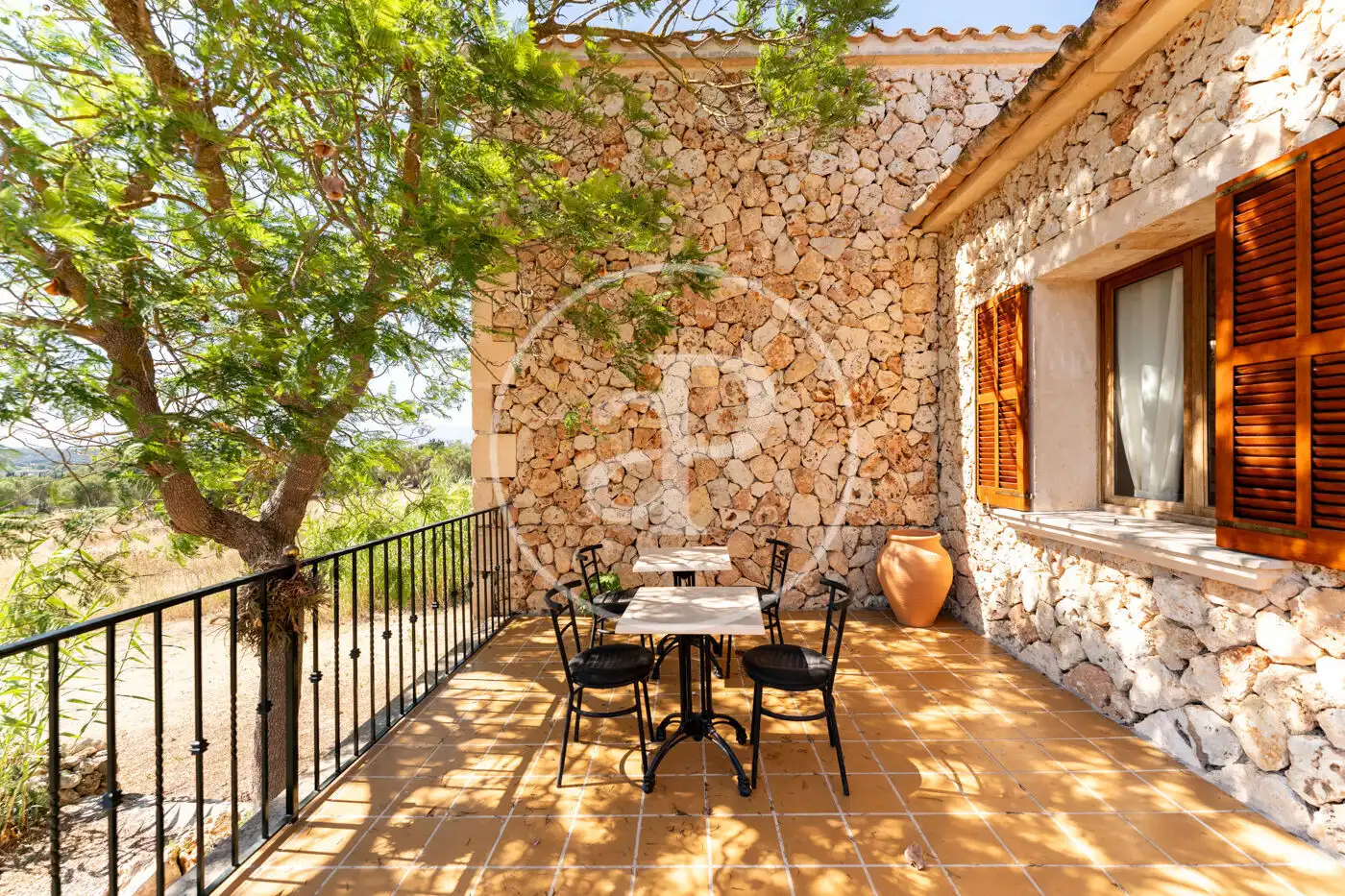 Terrace of Houses for rent in Sencelles  with Air Conditioner, Heating and Private garden