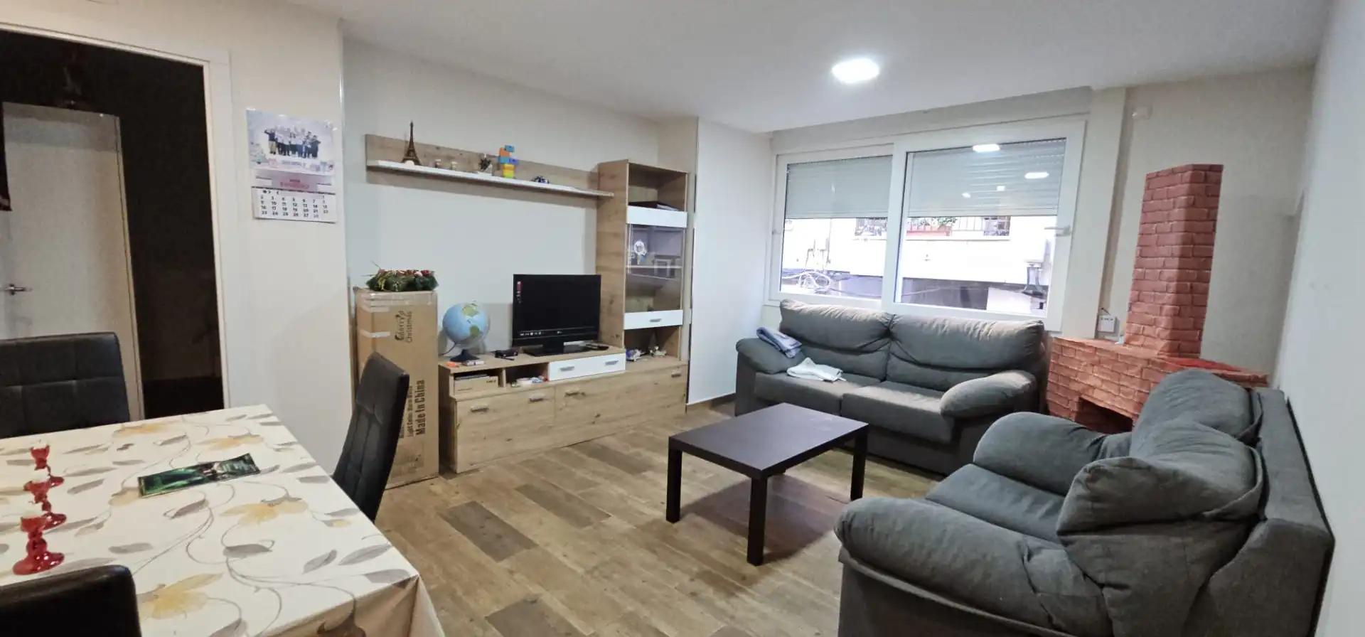 Sala d'estar de Pis en venda en Puertollano amb Aire condicionat, Terrassa i Moblat