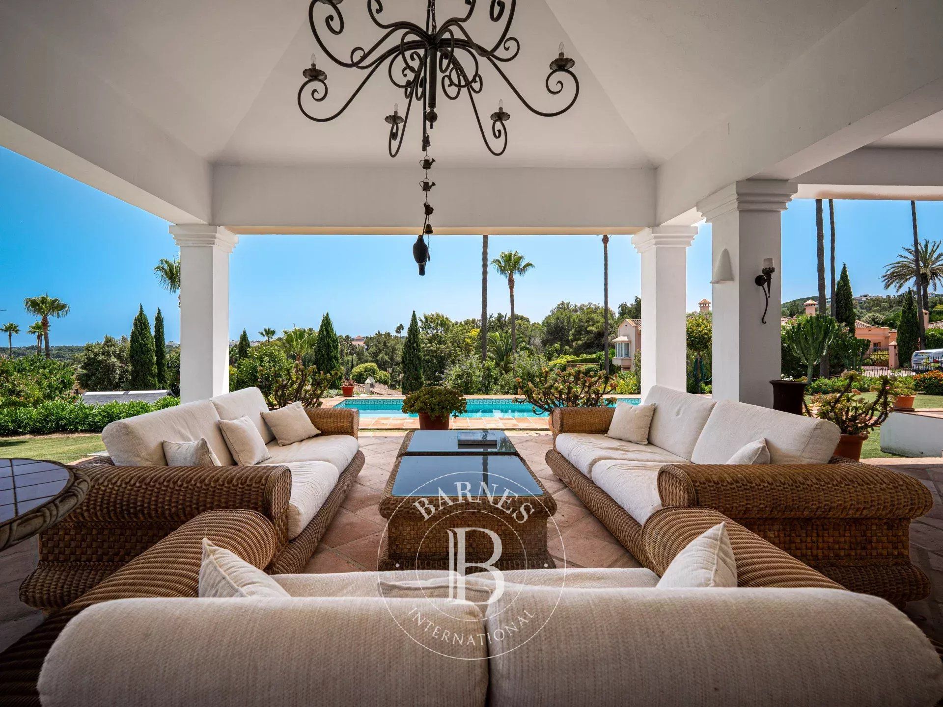 Garden of House or chalet for sale in Sotogrande  with Air Conditioner, Heating and Swimming Pool